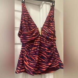 Adorable bathing suit top, size 16